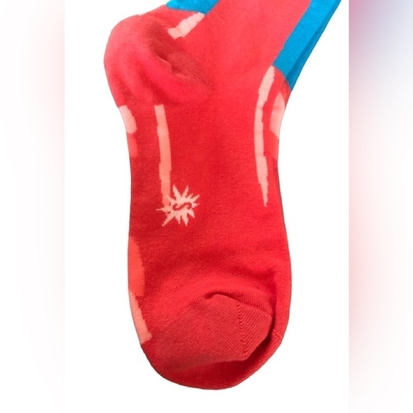 Sock It To Me Knee High Flamingo Socks USA Shoe Sz 5-10 Cotton Stretch NEW - Picture 3 of 6